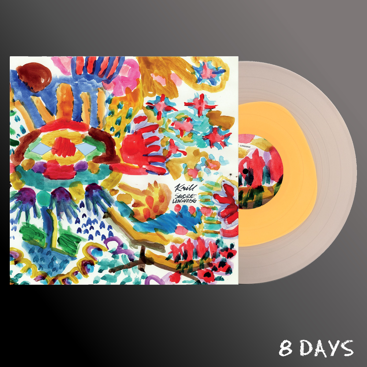 Krill - Secret Language - Yellow-In-Clear Vinyl LP | Pre-Order 13.11.26