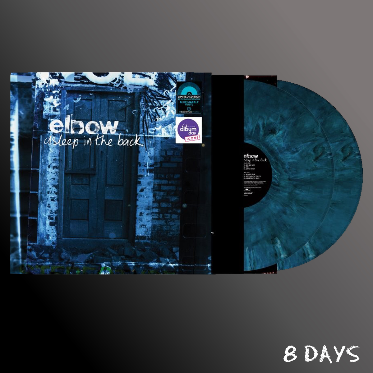 Elbow - Asleep In The Back (25th Anniversary) - Marbled Light Blue Vinyl 2LP | Pre-Order 17.10.26