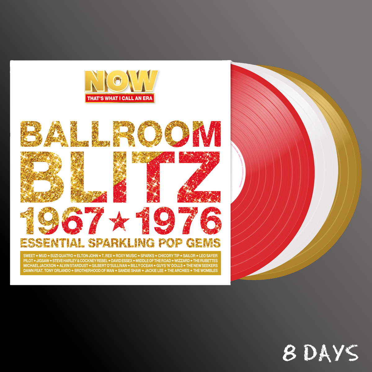 NOW That's What I Call An Era - Ballroom Blitz: 1967-1976 - Vinyl 3LP | Pre-Order 6.11.26
