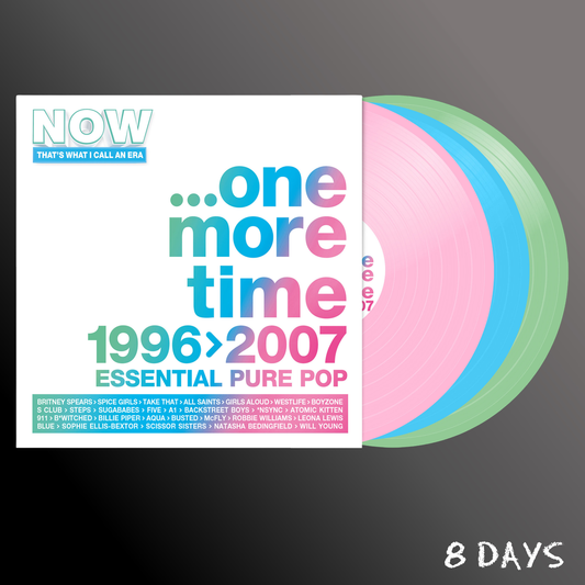 NOW That's What I Call An ERA - ONE MORE TIME: 1996-2007 - Pink, Blue, Green Vinyl 3LP | Pre-Order 11.9.26