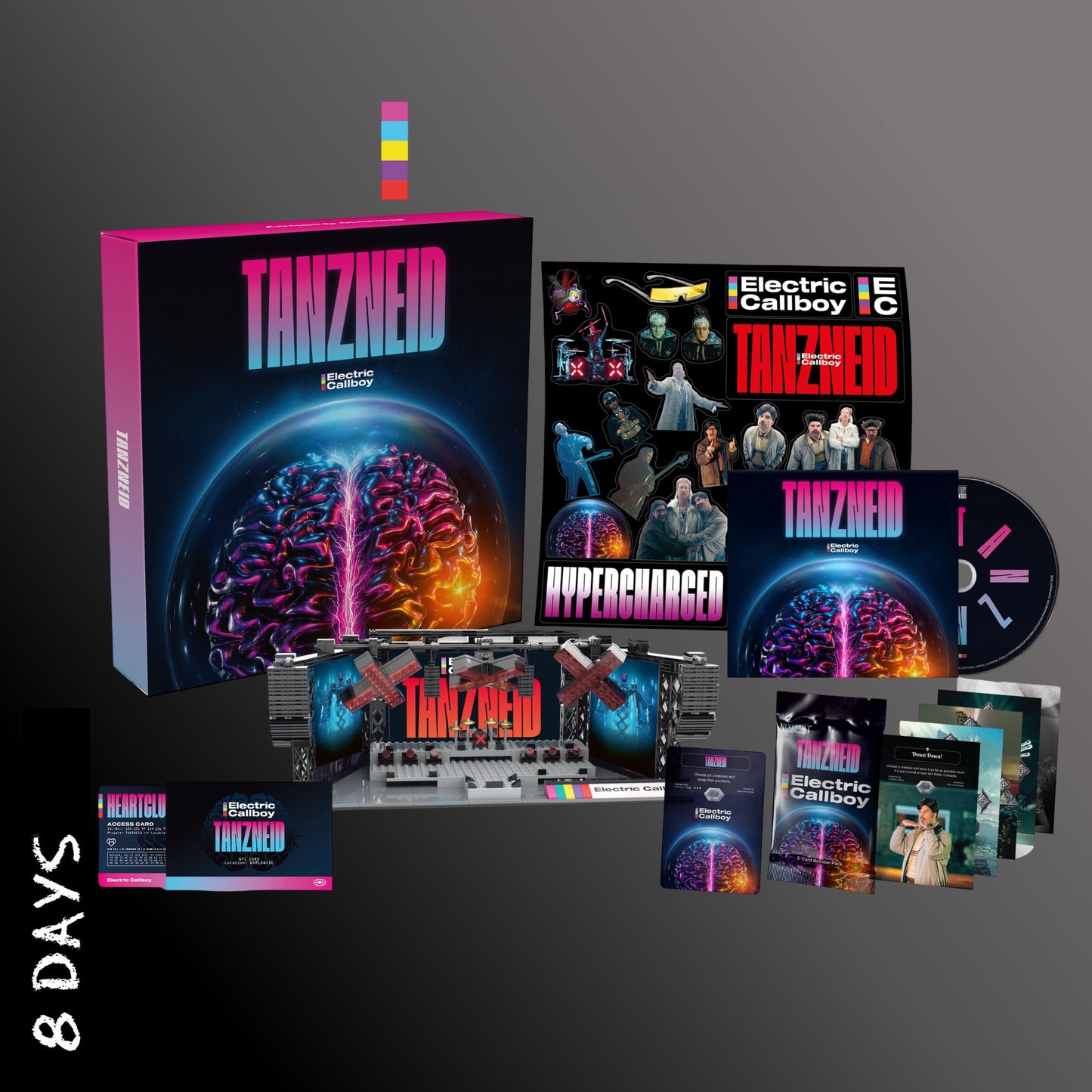 Electric Callboy - TANZNEID - Deluxe CD Boxset - Pre Order 7/8/26
