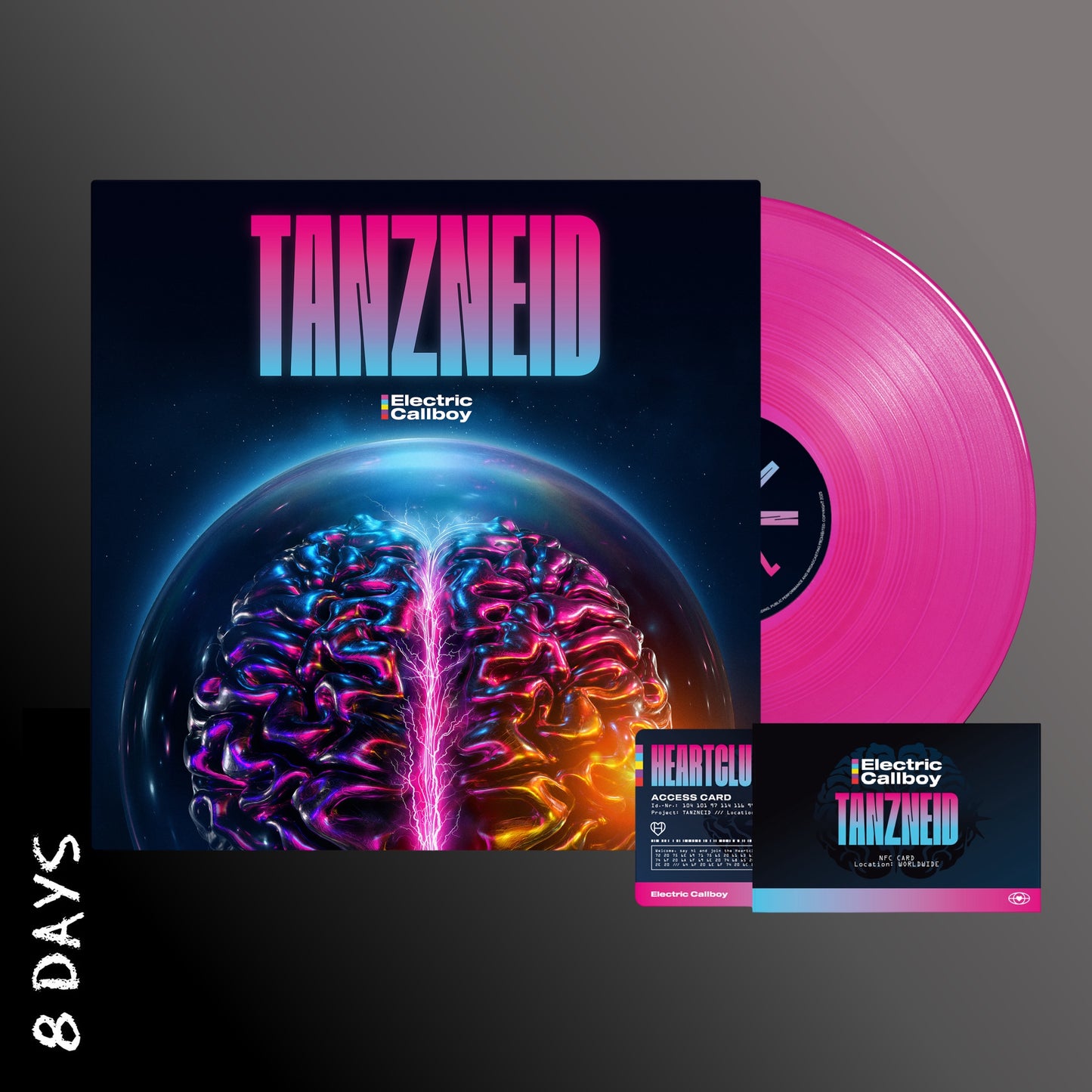 Electric Callboy - TANZNEID - LImited Transparent Neon Pink Vinyl - Pre Order 7/8/26
