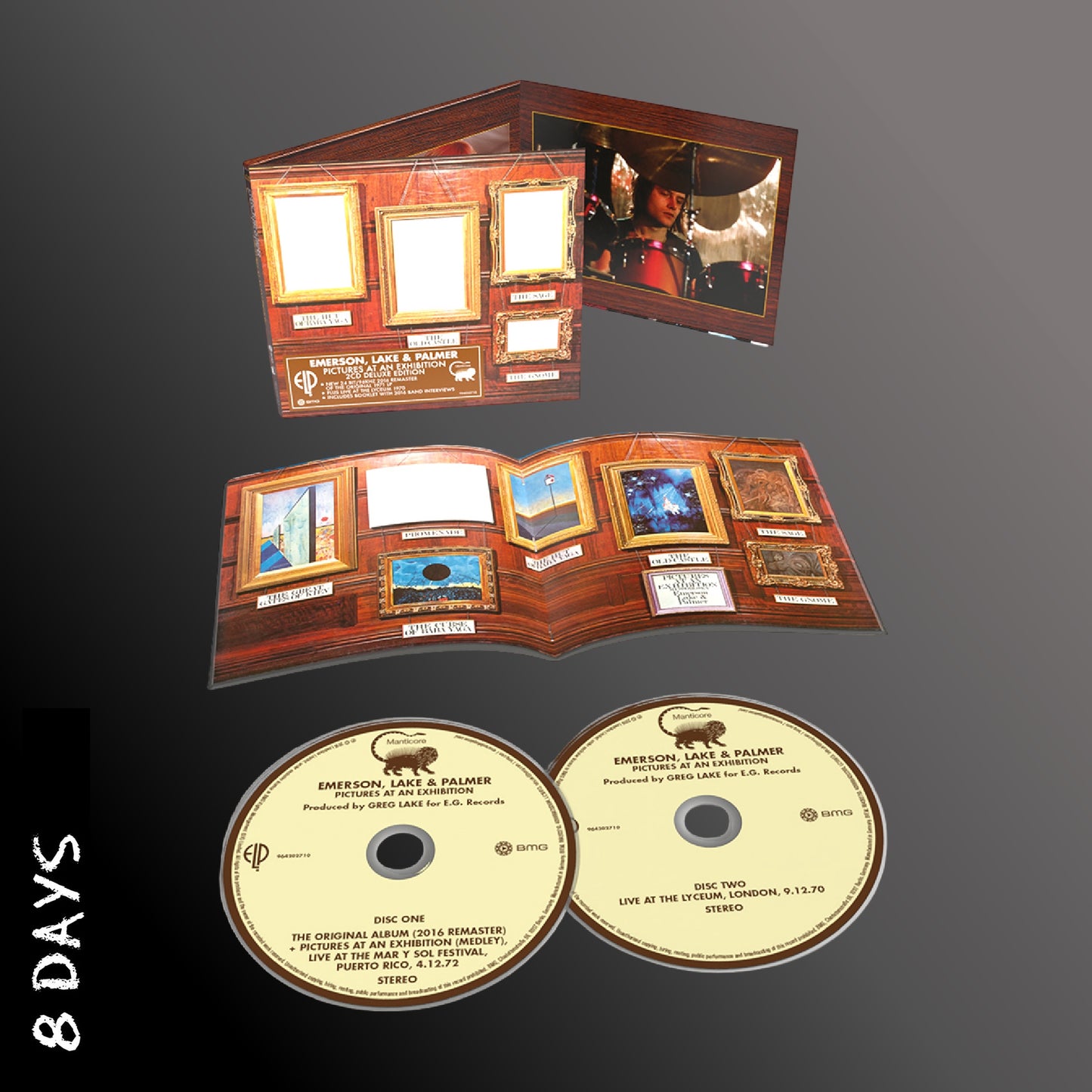 Emerson Lake & Palmer - Pictures At an Exhibition - Deluxe 2CD - Pre Order 17/7/26