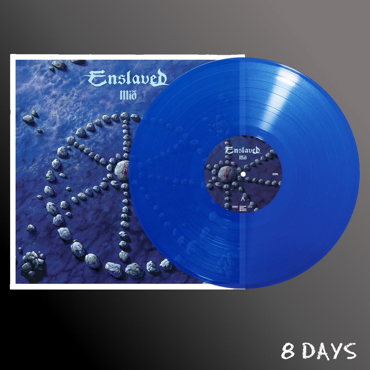 Enslaved - Mið - transparent blue Vinyl LP | Pre-Order 30.10.26