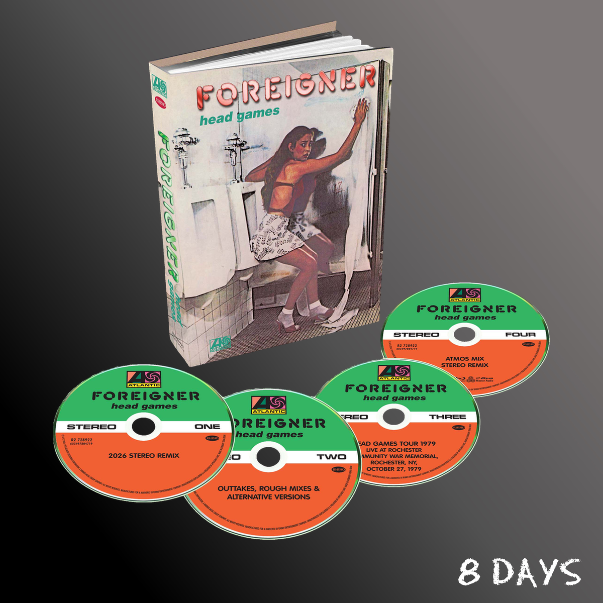 Foreigner - Head Games (Deluxe) - 3CD & Blu-ray | Pre-Order 30.10.26