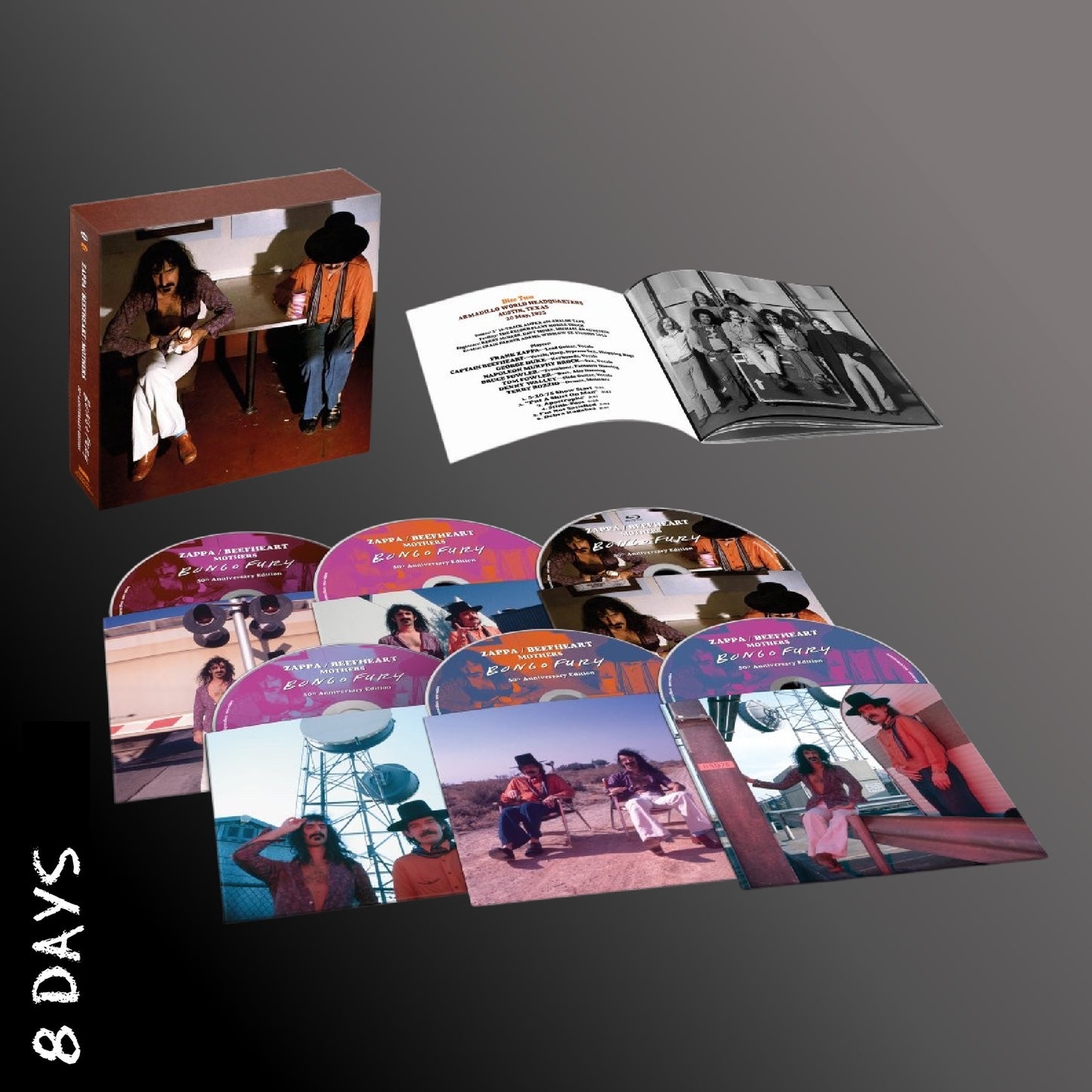 Frank Zappa - Bongo Fury - Super Deluxe 5CD + Blu-Ray - Pre Order 20/3/26