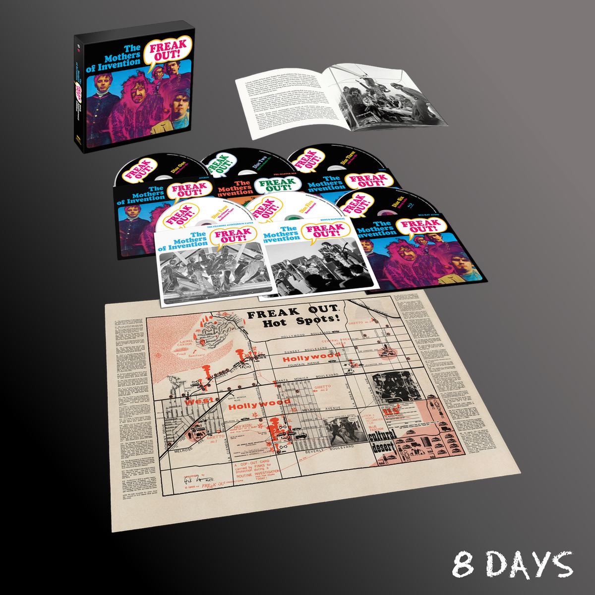 Frank Zappa - Freak Out! (60th Anniversary) - 5CD & BR | Pre-Order 25.9.26