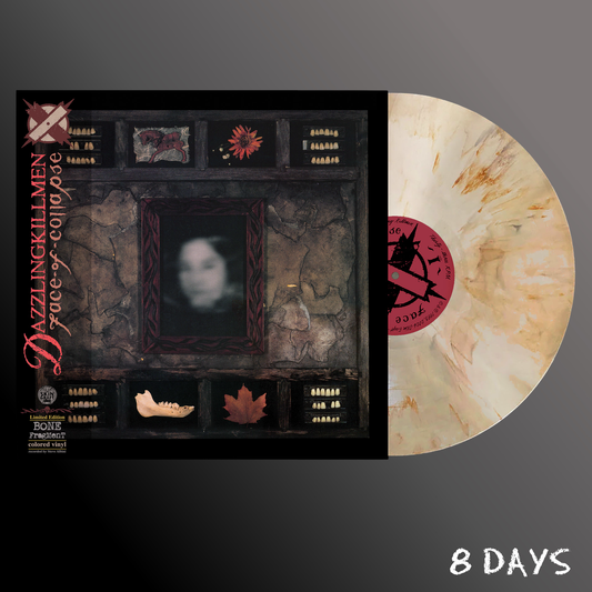 Dazzling Killmen - Face Of Collapse - Bone Fragment Swirl Vinyl LP | Pre-Order 18.9.26