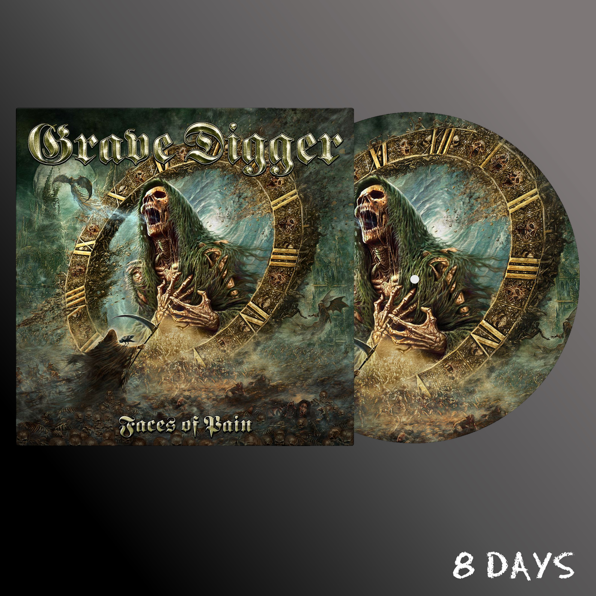 Grave Digger - Faces Of Pain - Indies Picture Disc Vinyl LP | Pre-Order 15.1.27