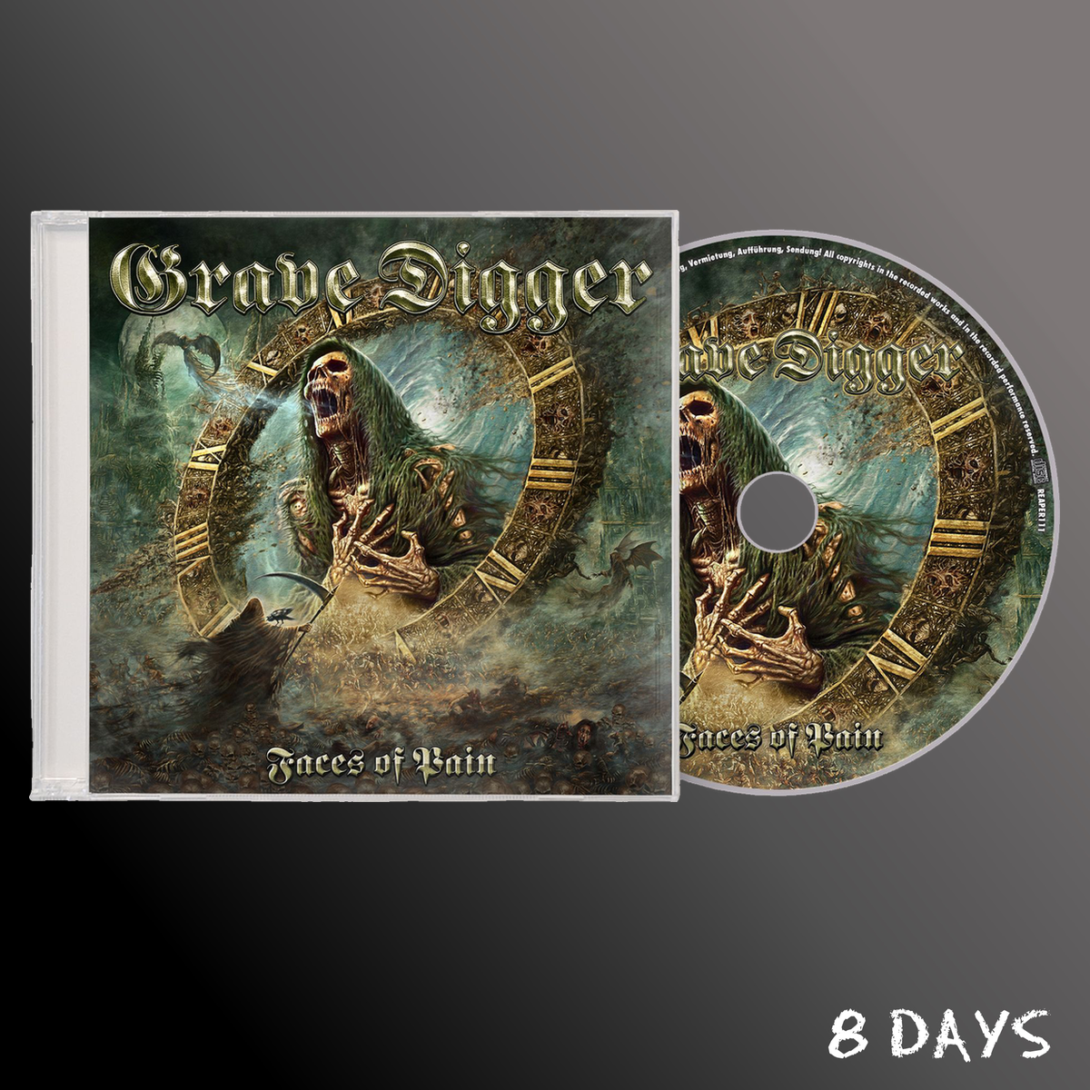 Grave Digger - Faces Of Pain - 1CD | Pre-Order 15.1.27