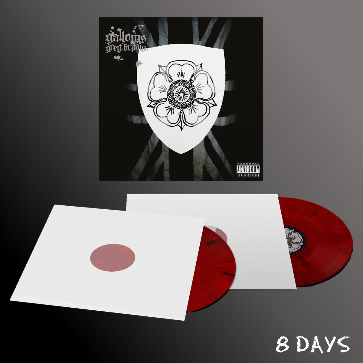 Gallows - Grey Britain (2026 RM) - Indies Red & Black Marble 2LP | Pre-Order 6.11.26