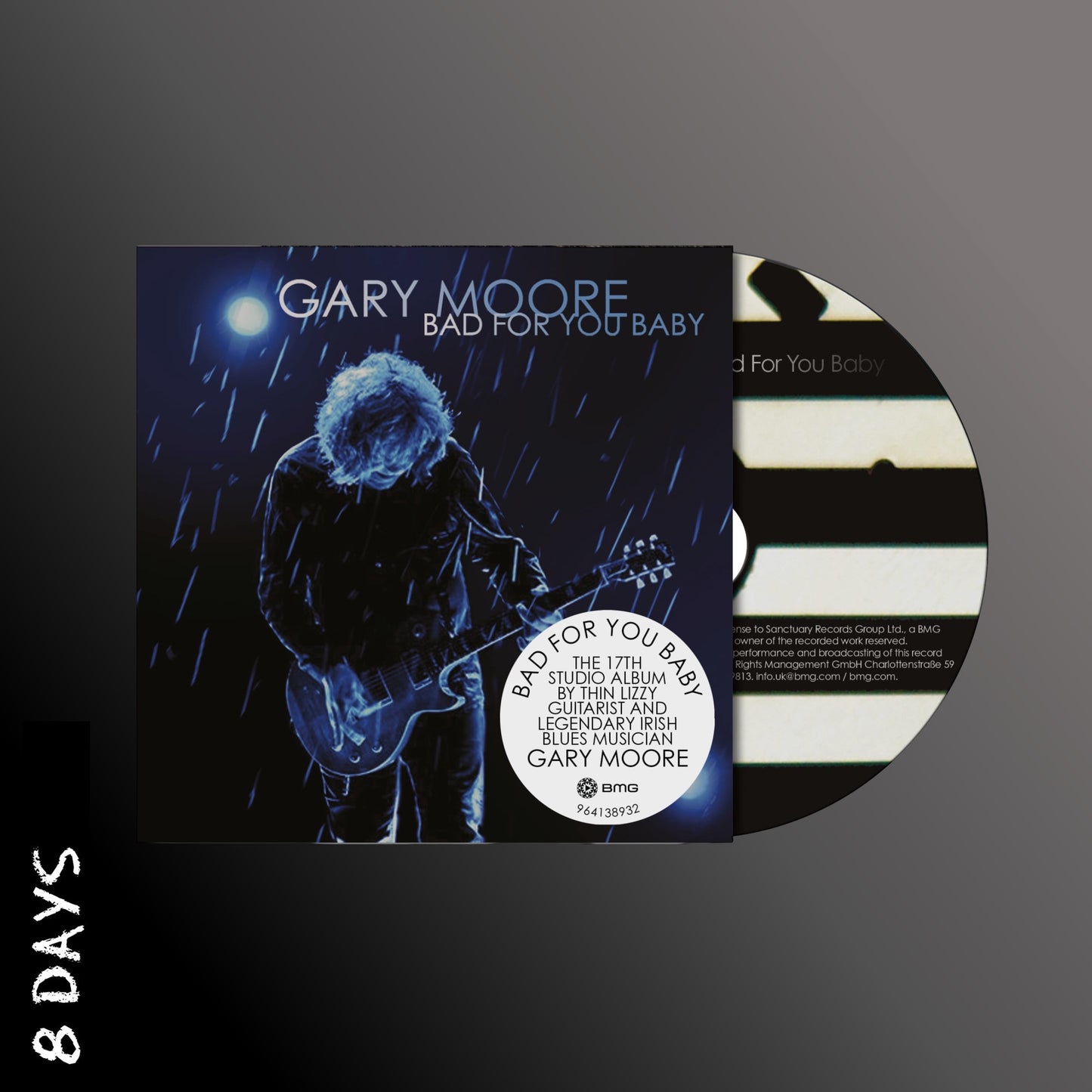 Gary Moore - Bad for You Baby - CD - Pre Order 27/2/26