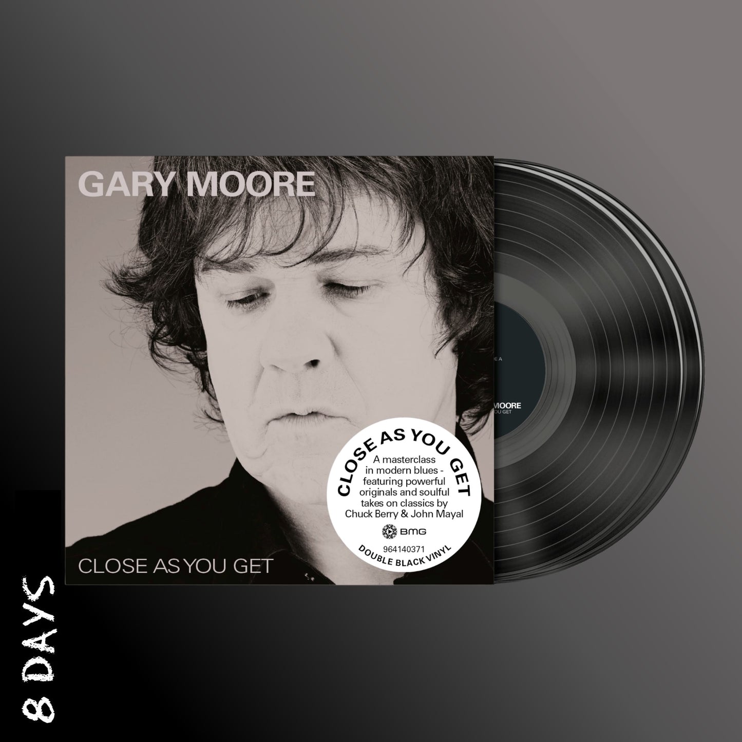 Gary Moore - Close as You Get - 2LP Black Vinyl - Pre Order 24/4/26