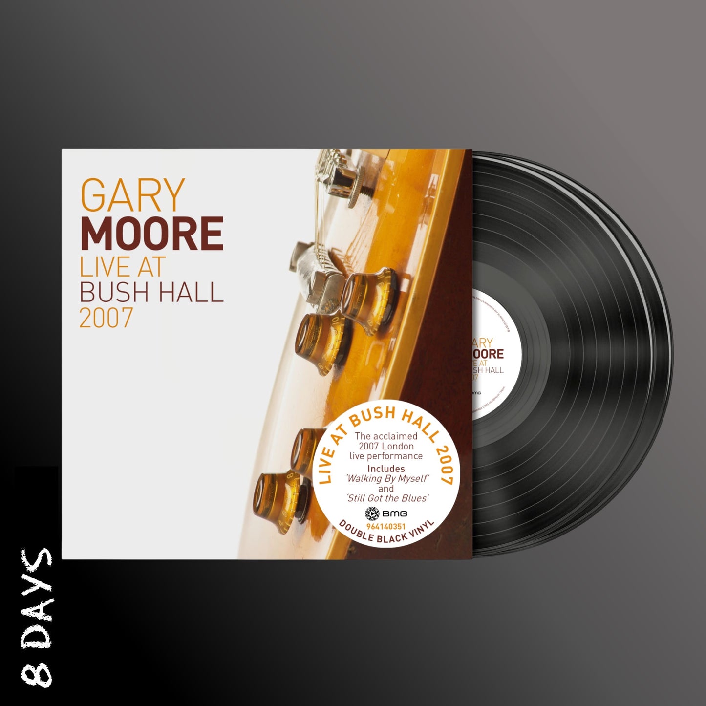 Gary Moore - Live at Bush Hall 2007 - 2LP Black Vinyl - Pre Order 24/4/26
