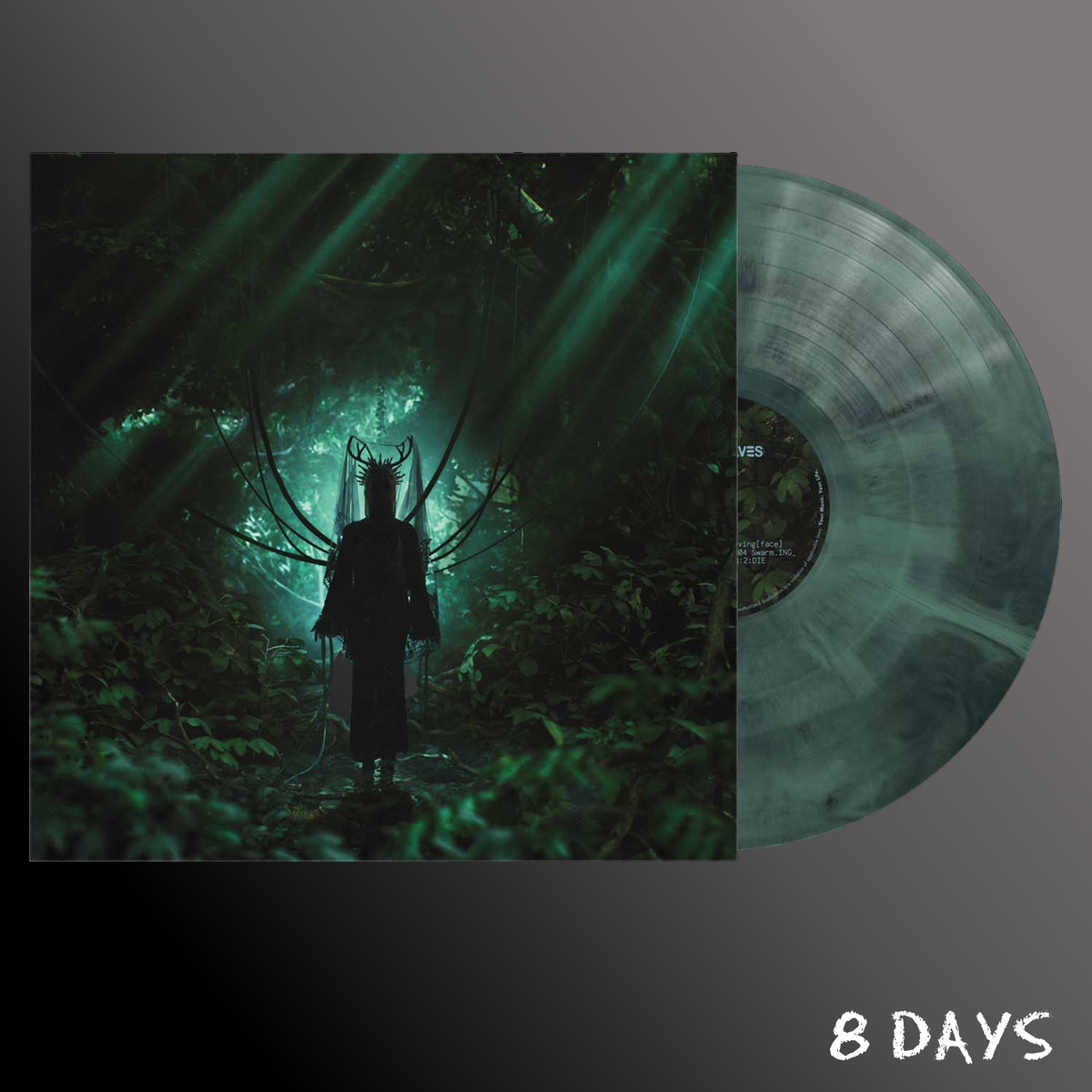 Glasswaves - While(true) - Green & Black Galaxy Vinyl LP | Pre-Order 23.10.26