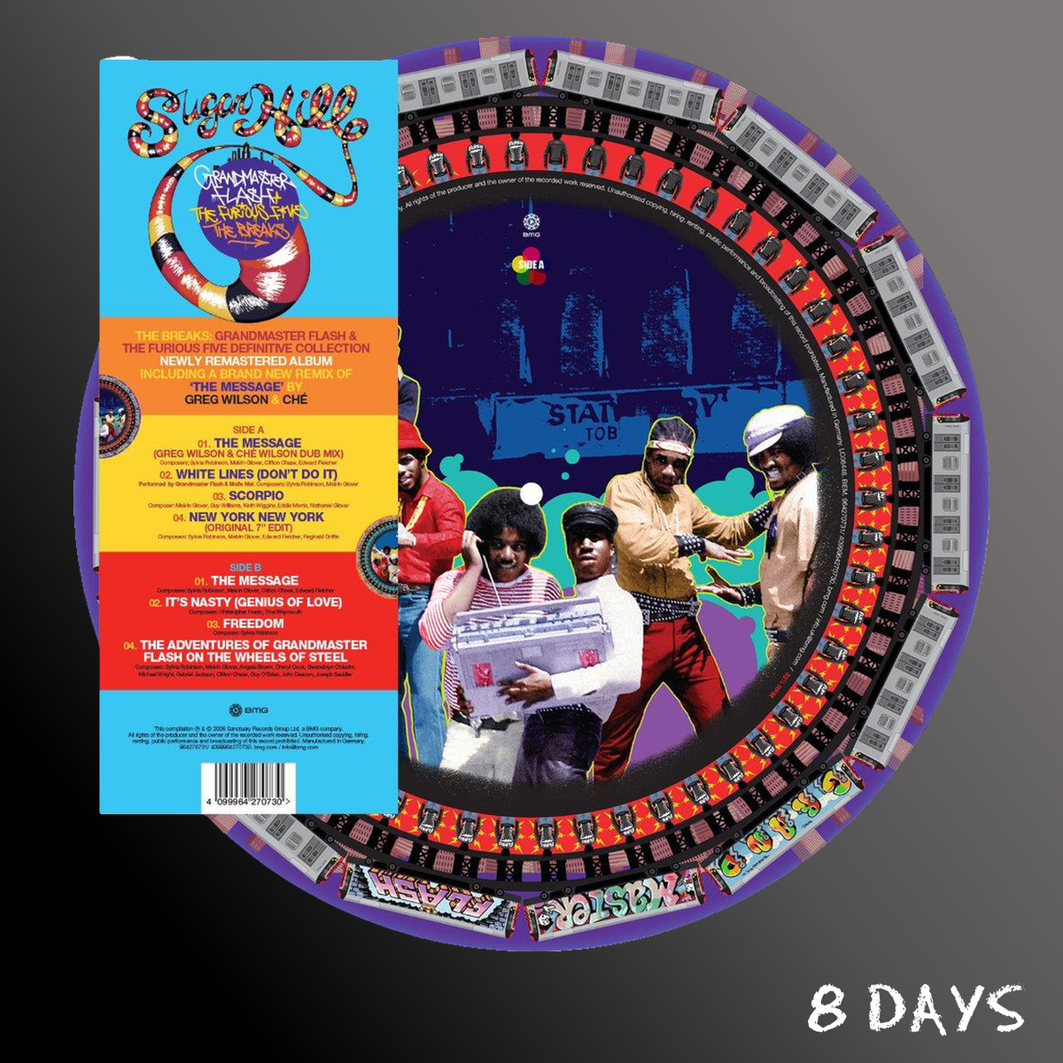 Grandmaster Flash & The Furious Five - The Breaks: Definitive Collection - Zoetrope Vinyl | Pre-Order 30.10.26