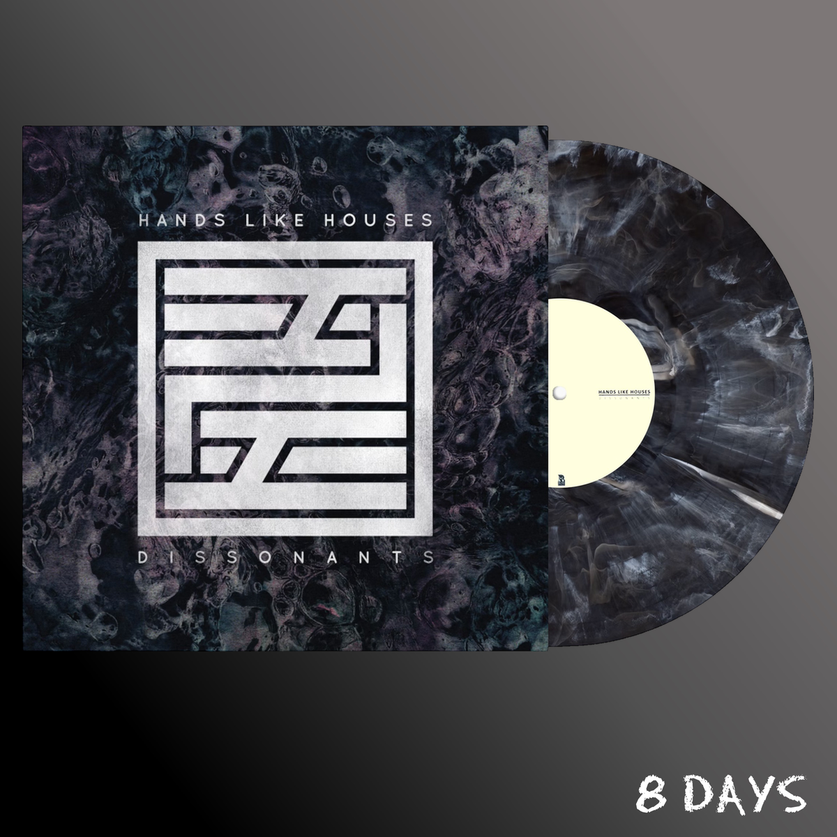 Hands Like Houses - Dissonants - Black Ice White Wave Vinyl LP | Pre-Order 4.12.26