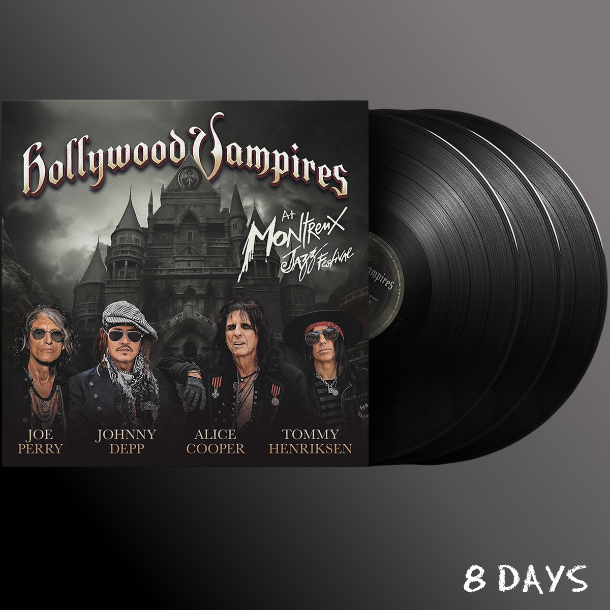 Hollywood Vampires - At Montreux Jazz Festival - Black Vinyl 3LP | Pre-Order 14.8.26