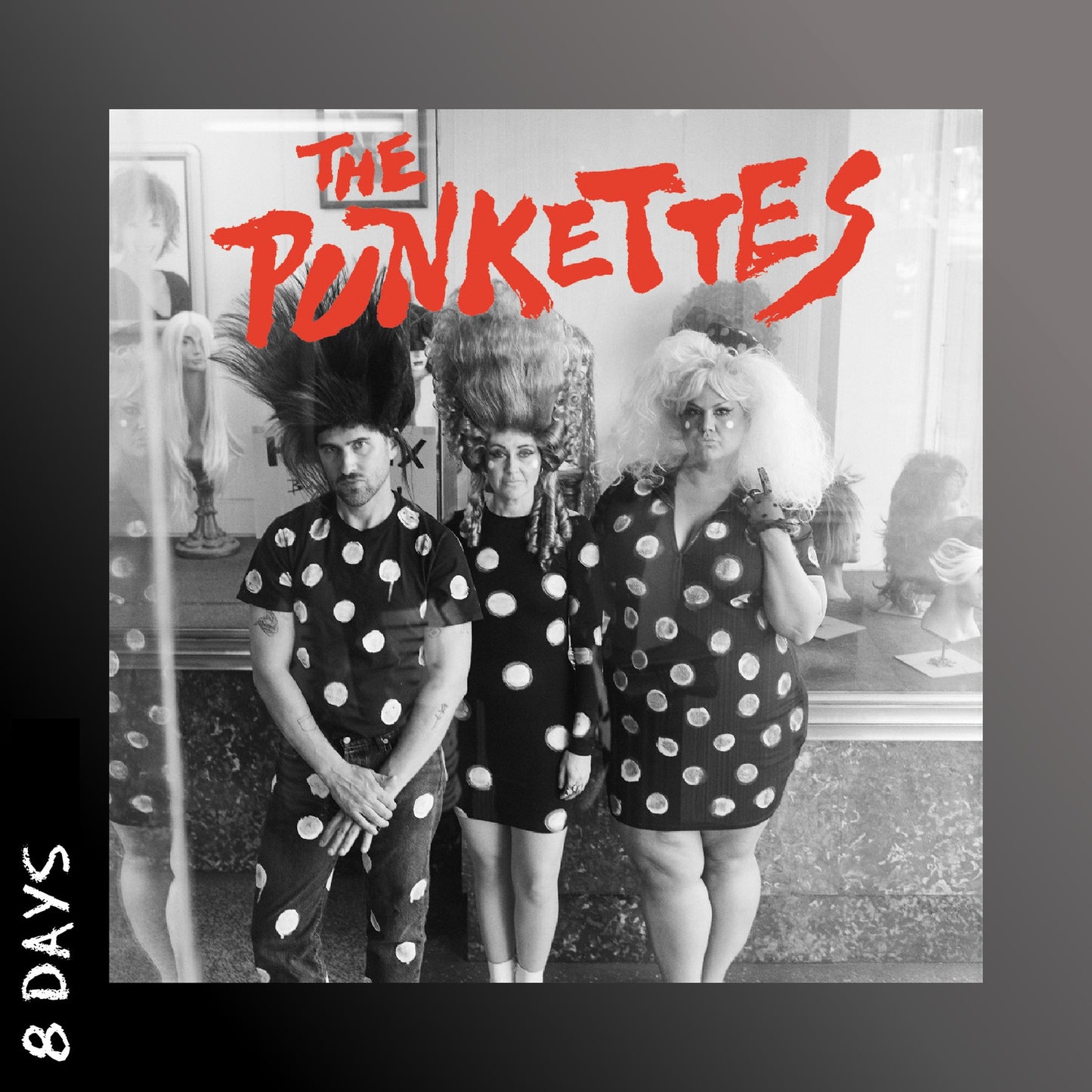 Hunx and his Punx - The Punkettes - 7" Cherry Red Vinyl - Pre Order 12/6/26