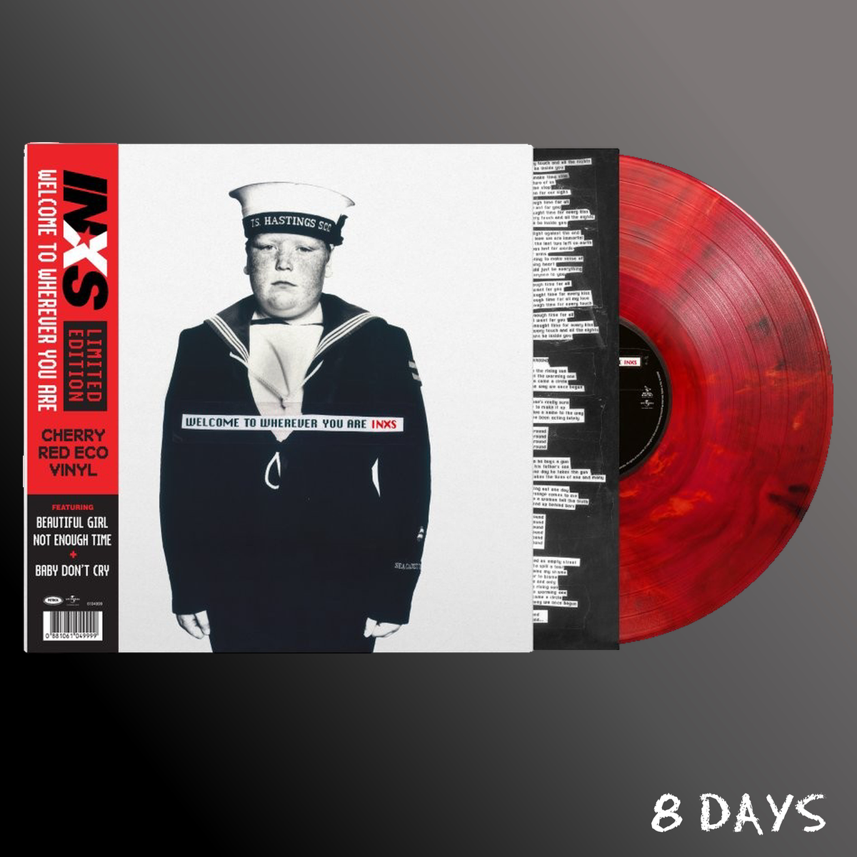 INXS - Welcome To Wherever You Are - Cherry Red Eco Vinyl LP | Pre-Order 17.10.26