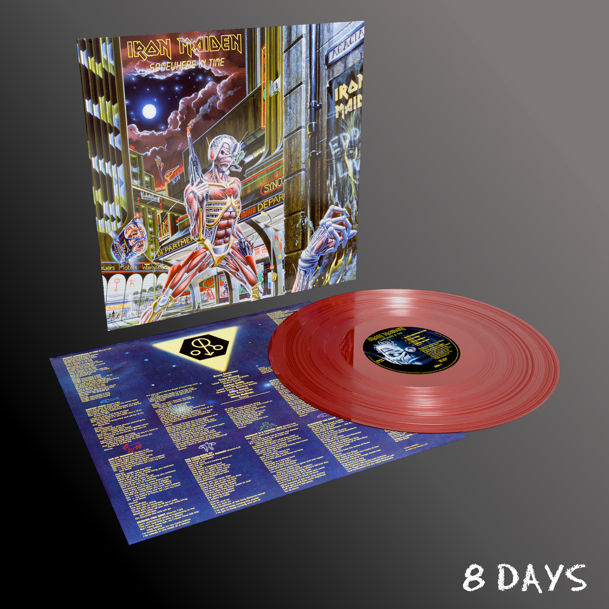 Iron Maiden - Somewhere in Time (40th Anniversary) - Oxblood Vinyl LP | Pre-Order 4.12.26