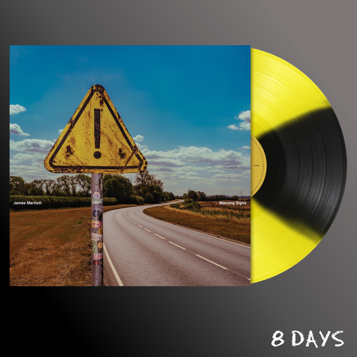James Marriott - Warning Signs - Indies Yellow & Black Vinyl LP | Pre-Order 15.1.27