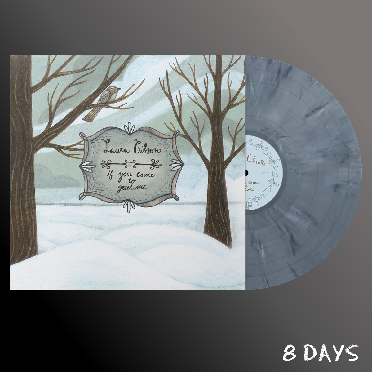 Laura Gibson - If You Come To Greet Me - Graphite Eco Vinyl LP | Pre-Order 23.10.26