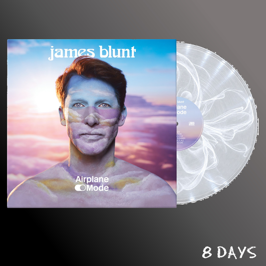 James Blunt - Airplane Mode - Clear & White Ecorecord Vinyl | Pre-Order 6.11.26