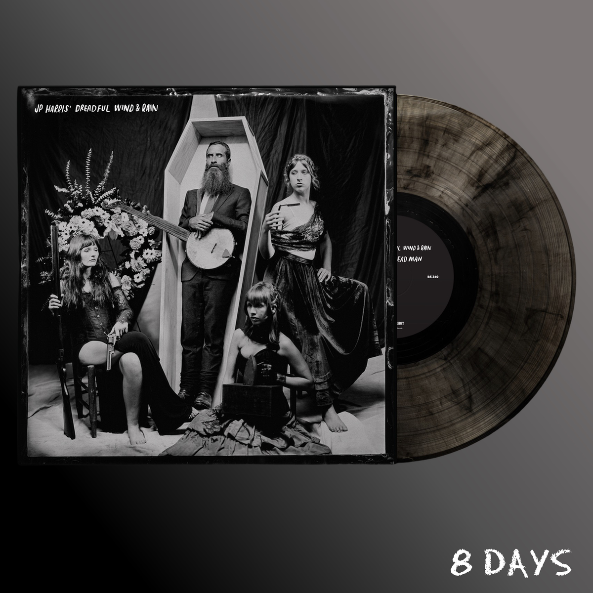 JP Harris - Shaving A Dead Man - Clear Smoke Vinyl LP | Pre-Order 23.10.26
