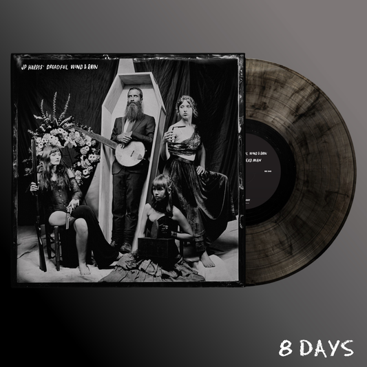JP Harris - Shaving A Dead Man - Clear Smoke Vinyl LP | Pre-Order 23.10.26