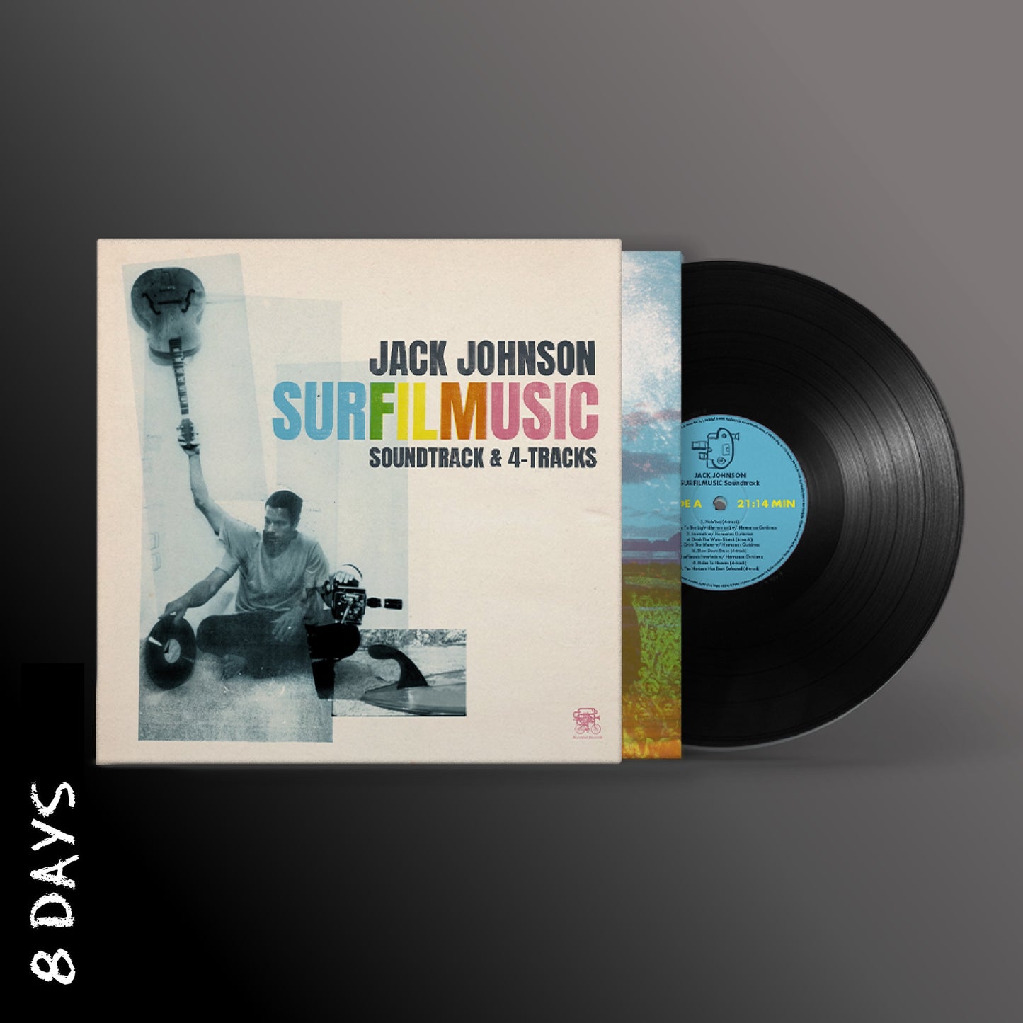 Jack Johnson - SURFILMUSIC - Black Vinyl - Pre Order 15/5/26