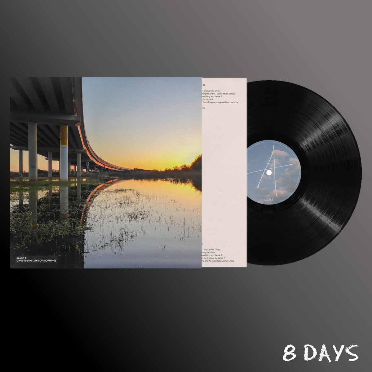 Jamie T - Ghosts (100 Days of Morning) - Black Vinyl LP | Pre-Order 9.10.26