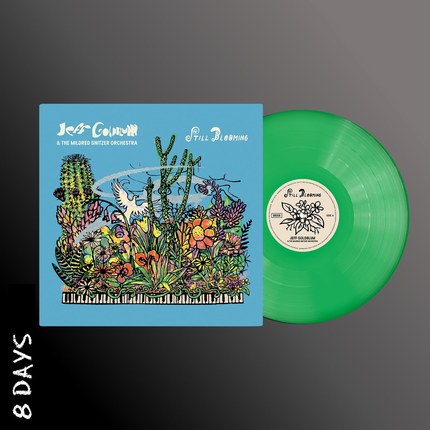 Jeff Goldblum & The Mildred Snitzer Orchestra - Still Blooming - Green Vinyl - Pre Order 25/4/25