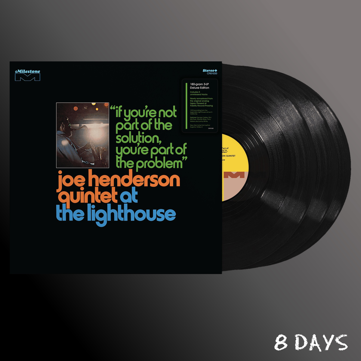 Joe Henderson Quintet - At The Lighthouse: If You're Not Part Of The Solution, You're Part Of The Problem - Black Vinyl 3LP | Pre-Order 6.11.26