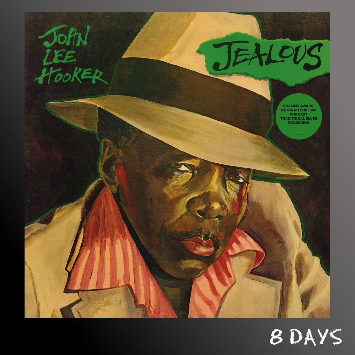 John Lee Hooker - Jealous [40th Anniversary] - Black Vinyl LP | Pre-Order 9.10.26