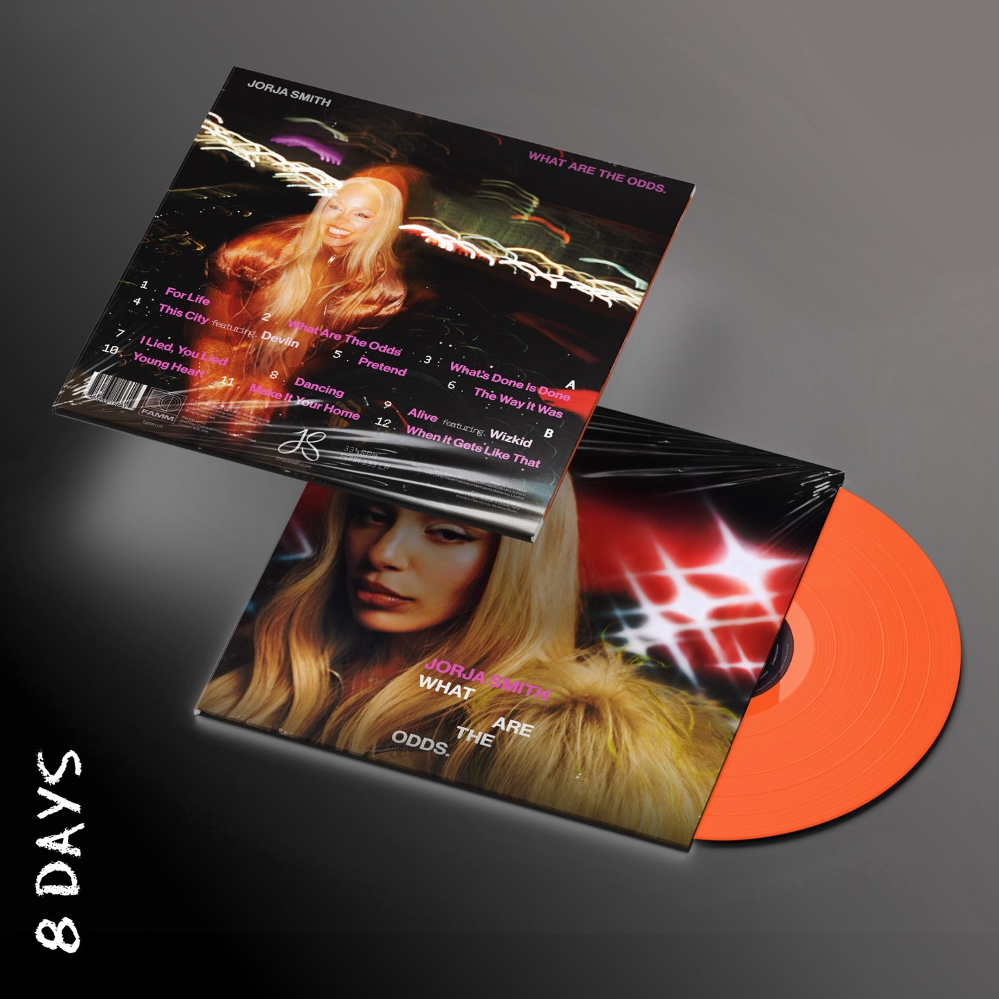 Jorja Smith - What Are The Odds - Orange Vinyl LP | Pre-Order 21.08.26
