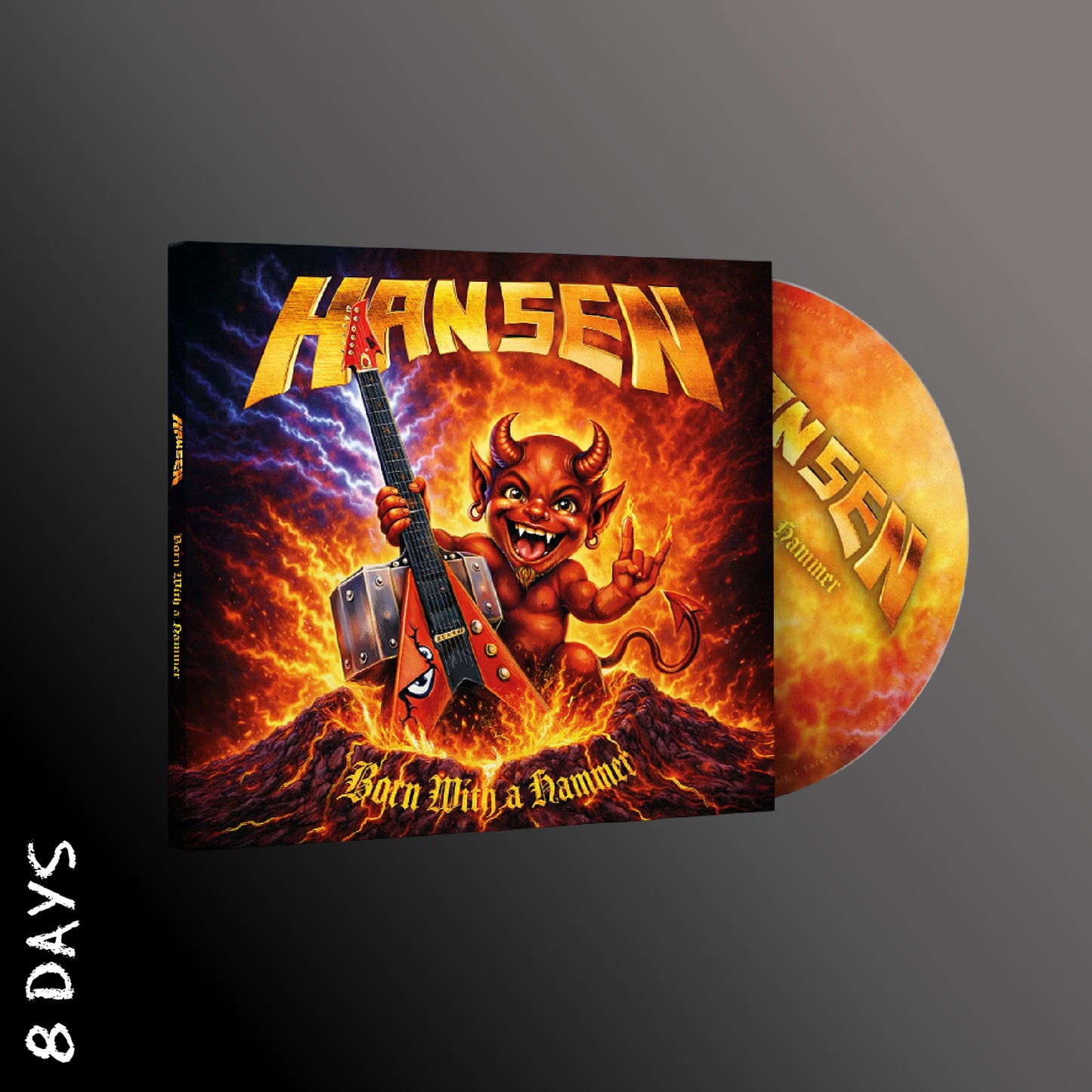 Kai Hansen - Born With A Hammer - CD | Pre-Order 18.9.26