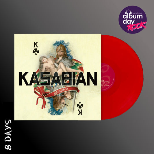 Kasabian - Empire - NAD25 Solid Red Vinyl