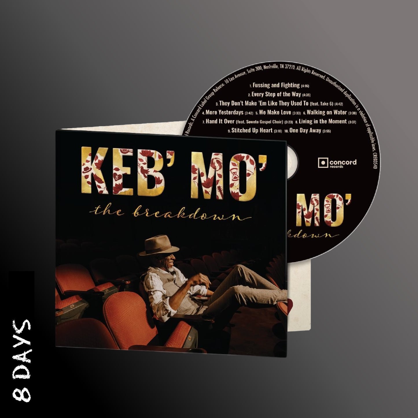 Keb' Mo' - The Breakdown - CD - Pre Order 21/8/26
