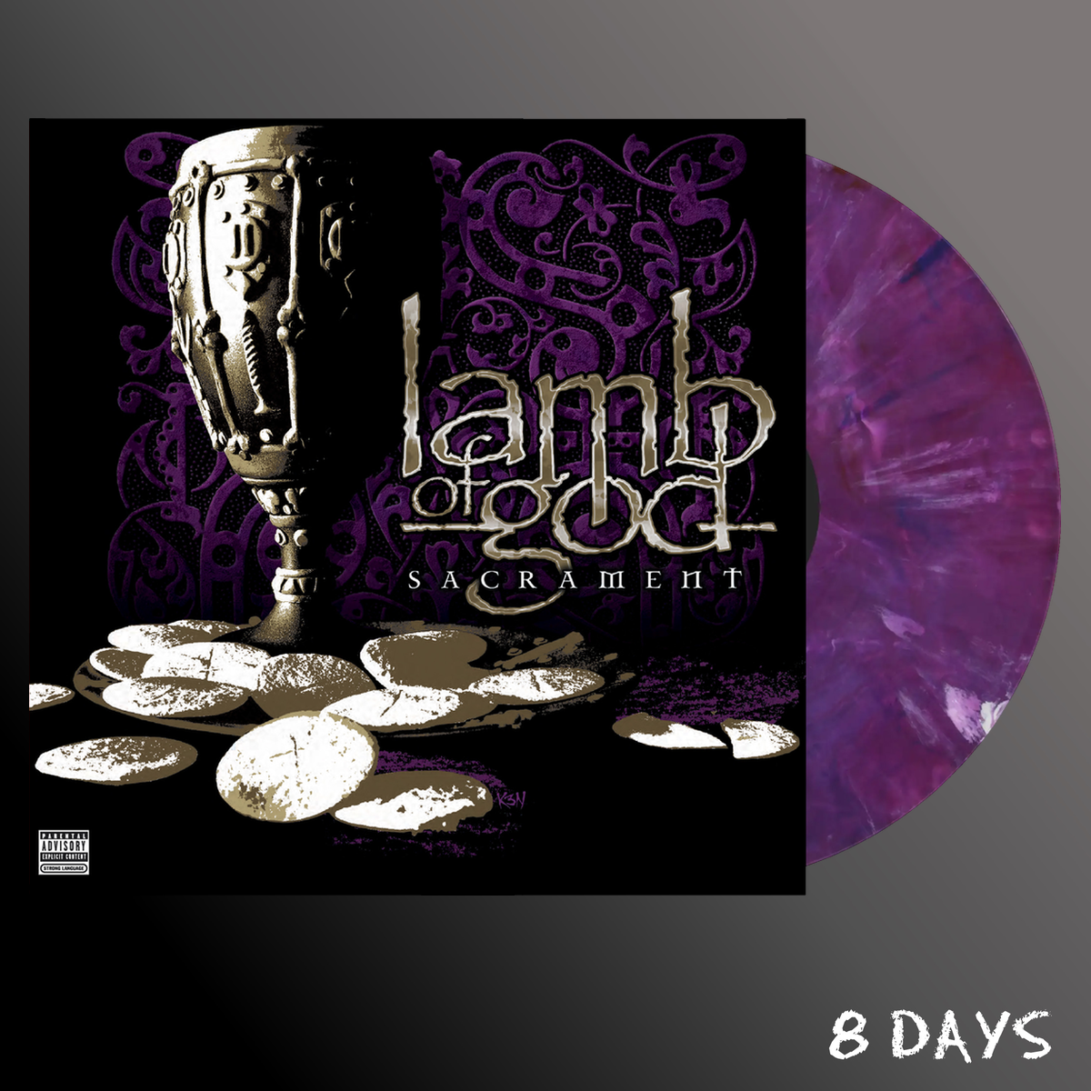 Lamb of God - Sacrament (20th Anniversary) - Purple Marble Vinyl LP | Pre-Order 23.10.26