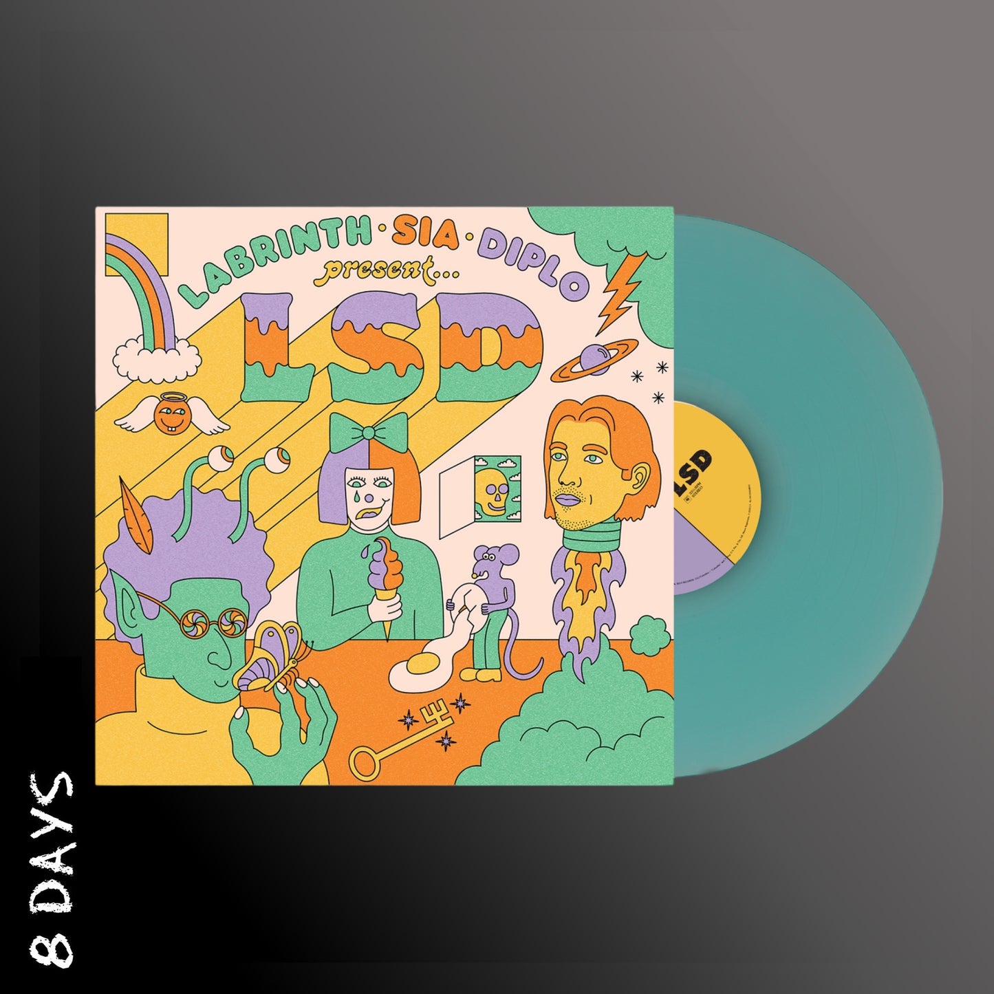 LSD - LABRINTH, SIA & DIPLO PRESENT... LSD (5th Anniversary Edition) - Sea Glass Vinyl