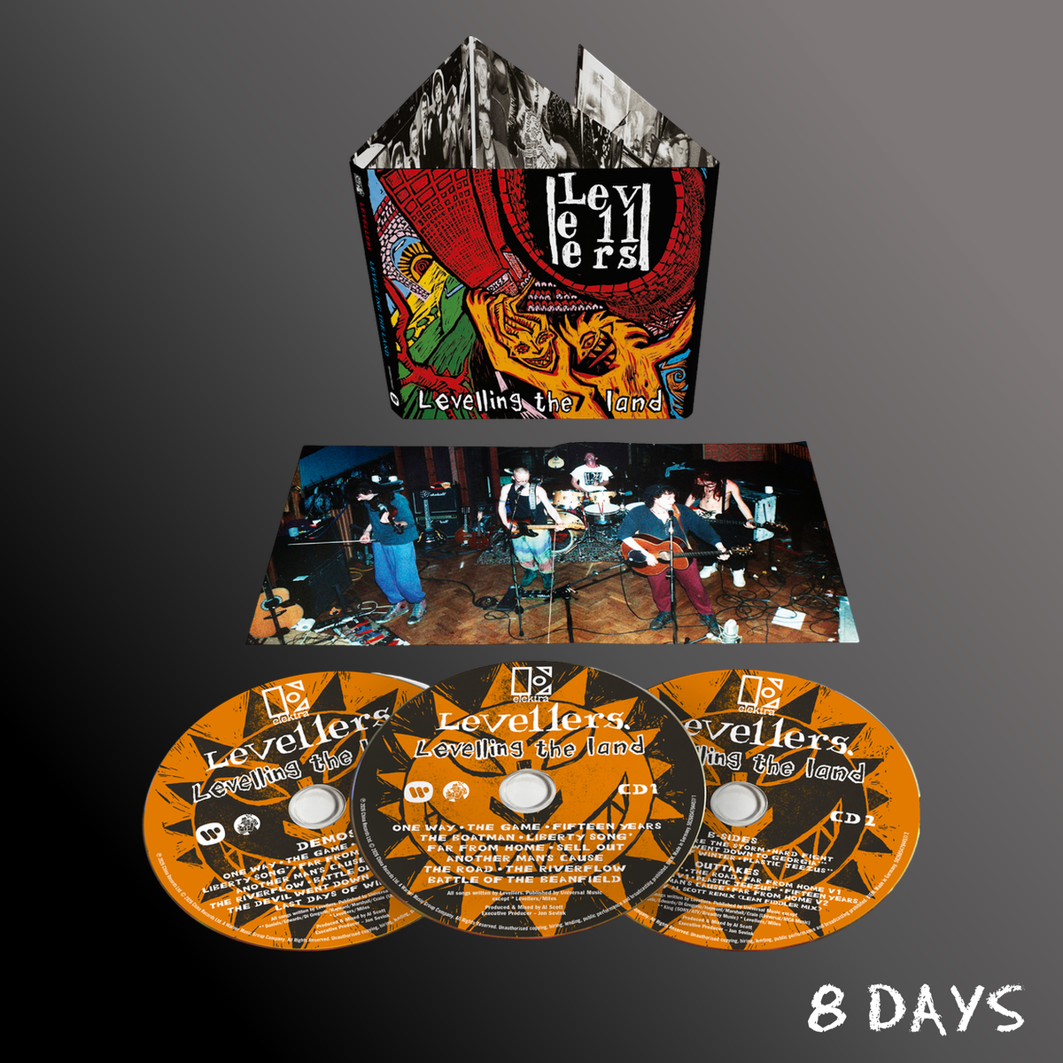 Levellers - Levelling The Land (35th Anniversary) - 3CD | Pre-Order 16.10.26