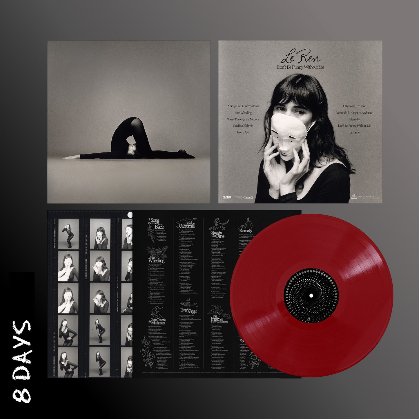 Le Ren - Don't Be Funny Without Me - Red Apple Vinyl - Pre Order 28/8/26