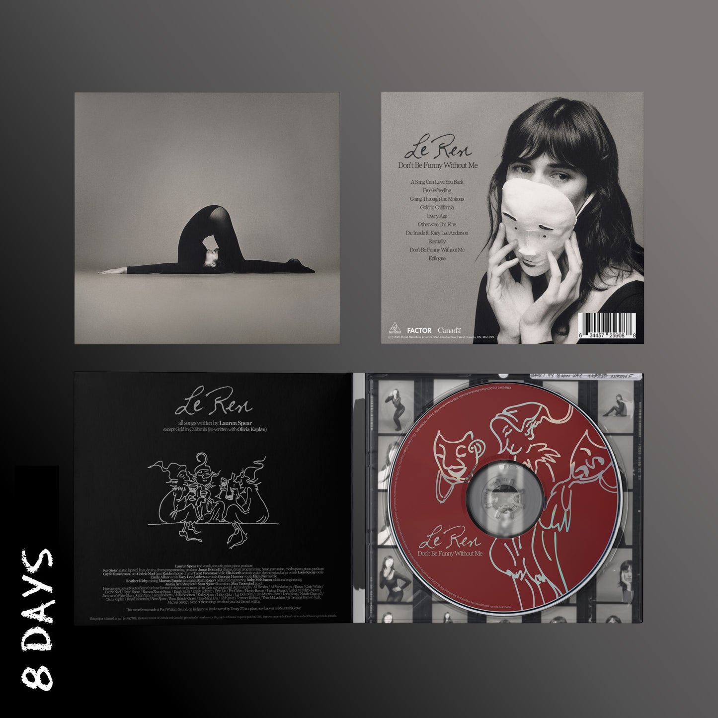 Le Ren - Don't Be Funny Without Me - CD - Pre Order 28/8/26