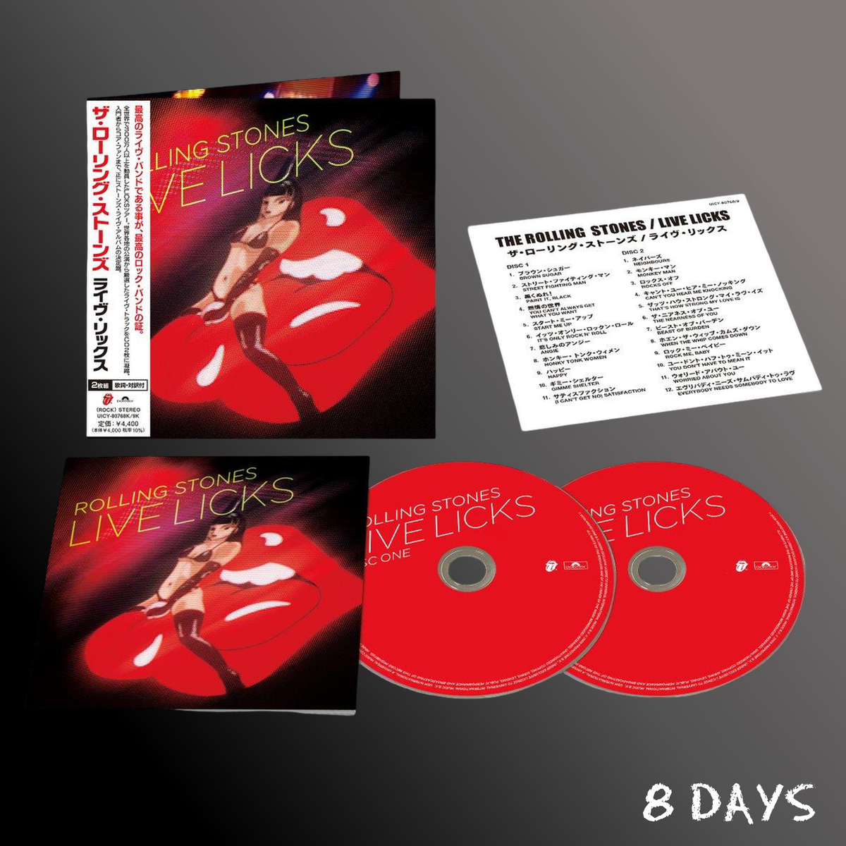 The Rolling Stones - Live Licks (2004) - (SHM-CD) 2CD | Pre-Order 25.9.26