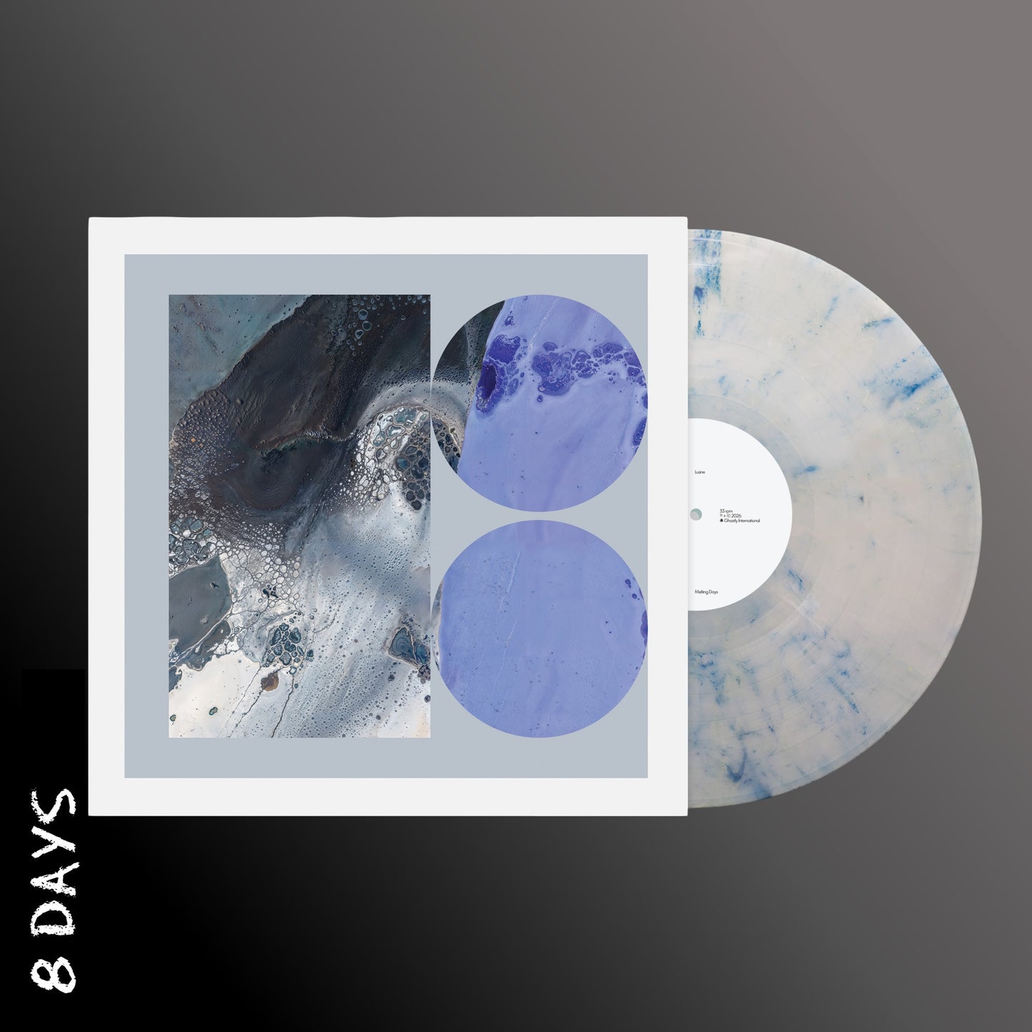Lusine - Melting Days - Blue Marble Vinyl - Pre Order 18/9/26
