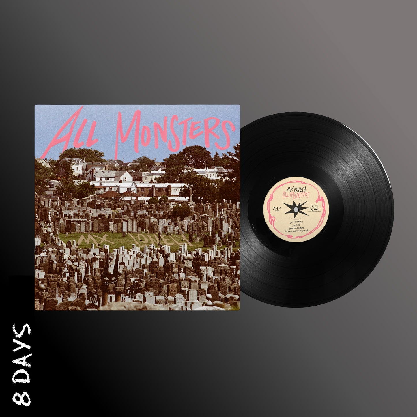 MX LONELY - ALL MONSTERS - Black Vinyl - Pre Order 20/2/26