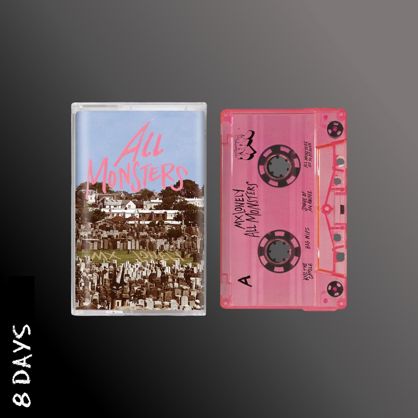 MX LONELY - ALL MONSTERS - Indies Cassette - Pre Order 20/2/26