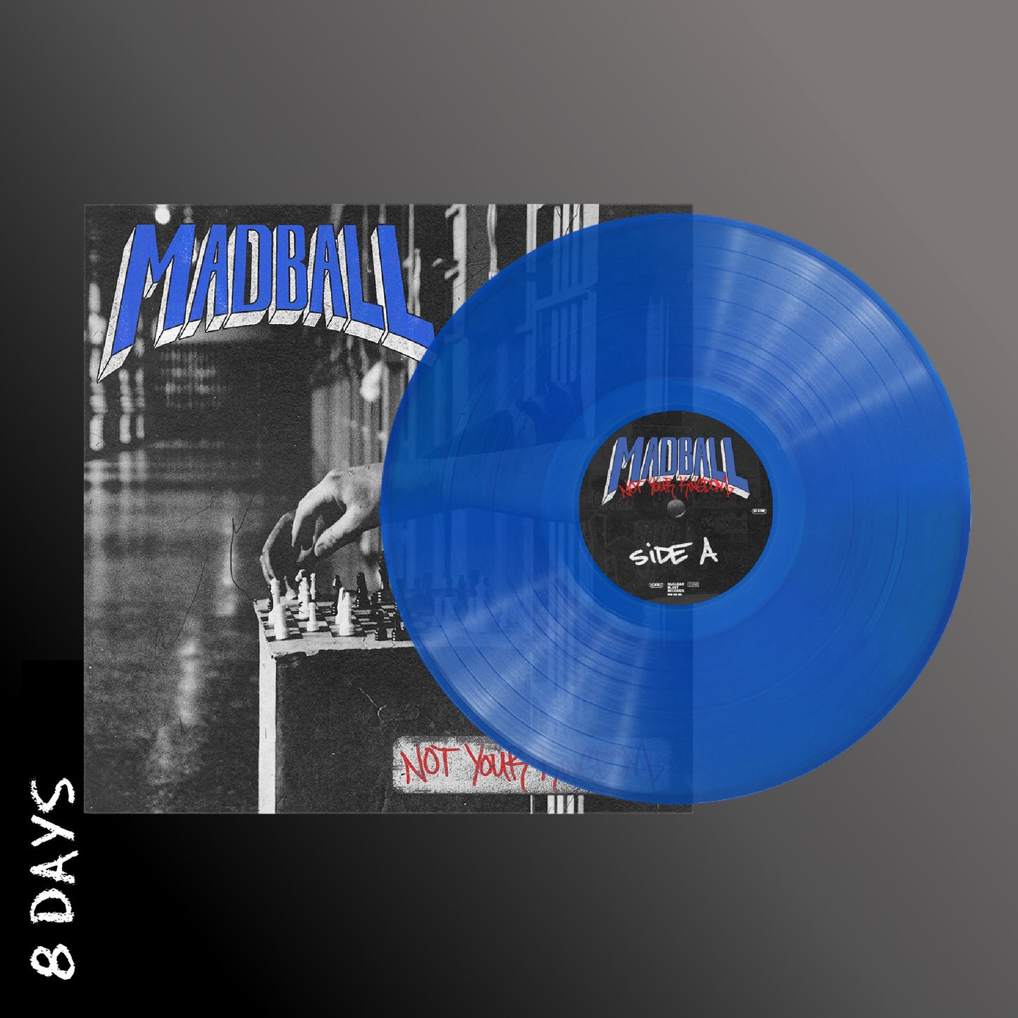 Madball - Not Your Kingdom - Transparent Blue Vinyl - Pre Order 24/7/26