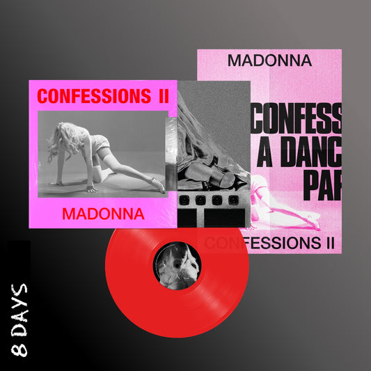 Madonna - Confessions II - 1LP 12 Track Red Vinyl + Poster - Pre Order 3/7/26